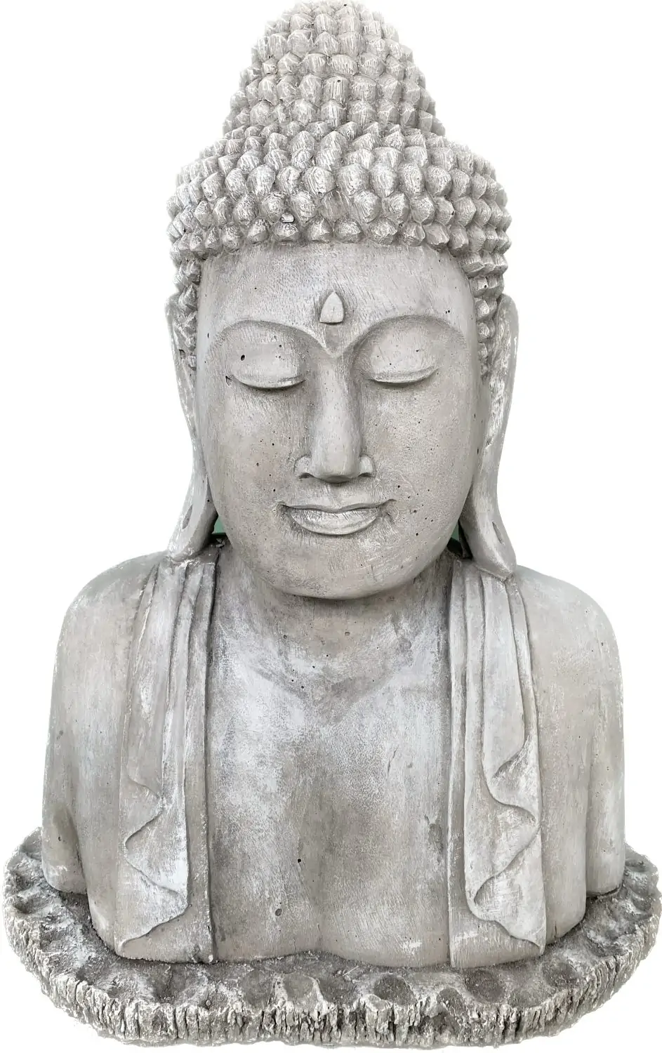 Artikelbild 1 des Artikels “Naufal - Buddha Büste, 50 cm H | Steinguss “